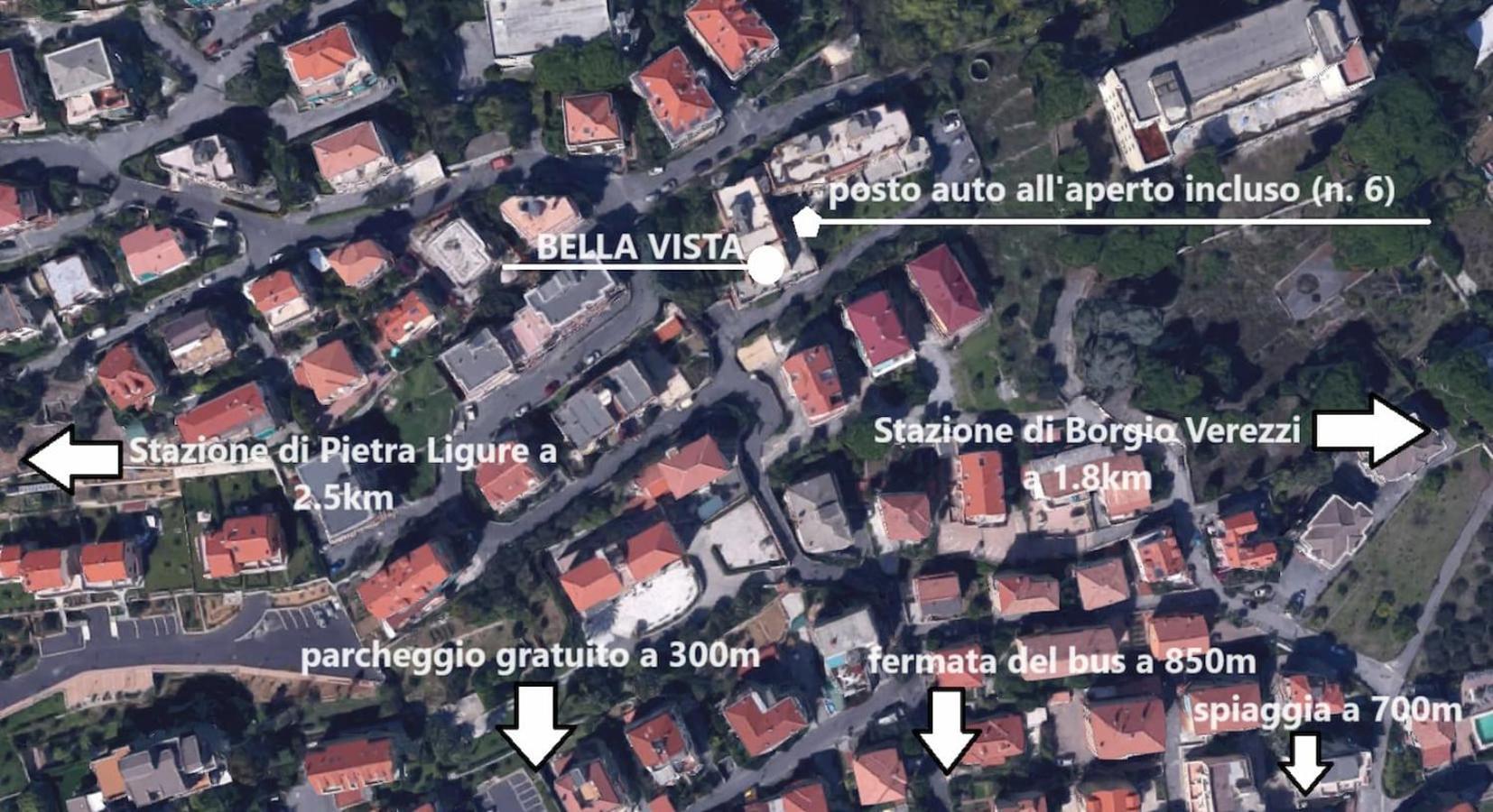 Appartement Bella Vista - By Ligooria à Pietra Ligure Extérieur photo